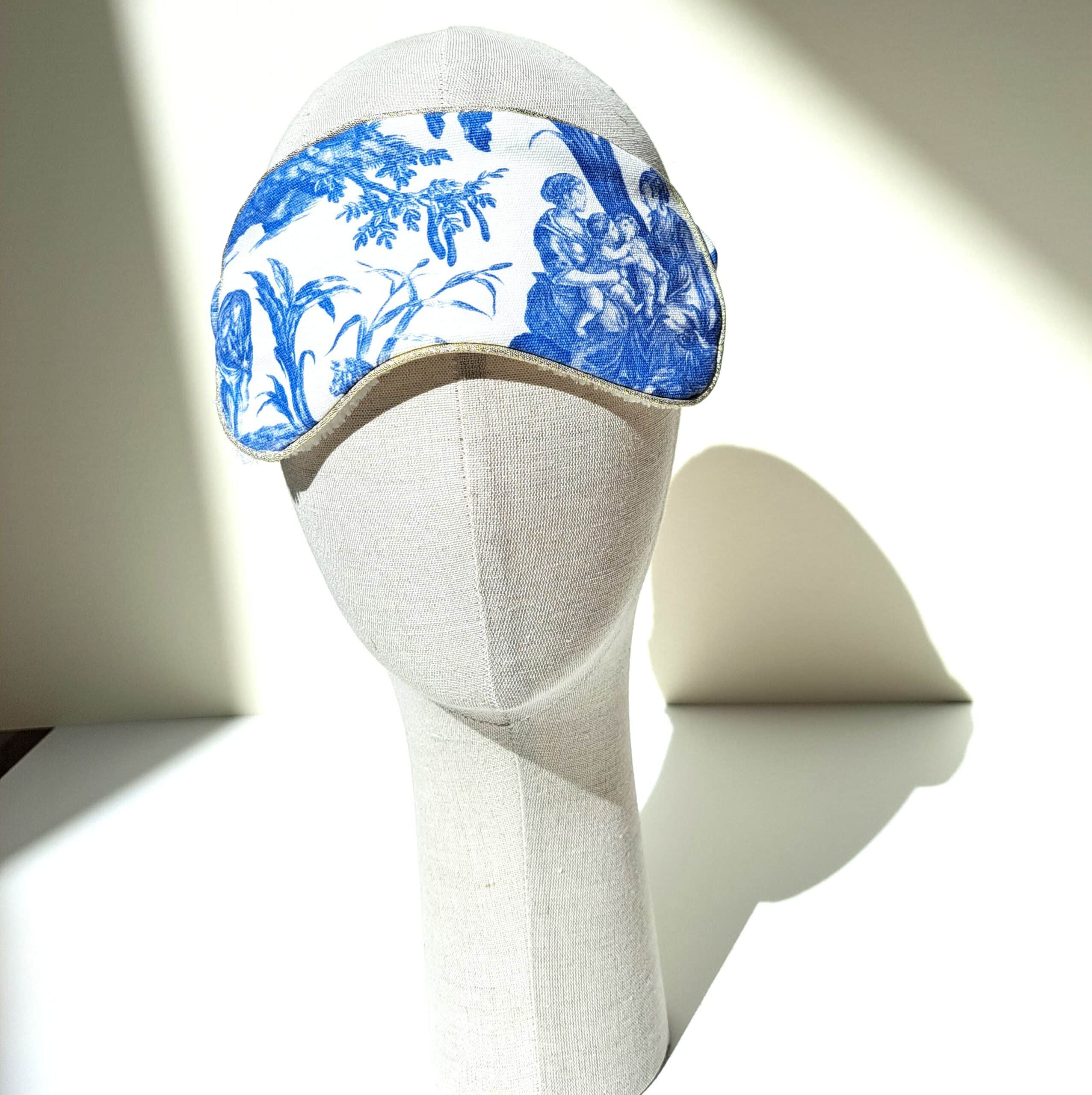 MASQUE DE VOYAGE "PAUL ET VIRGINIE" BLEU