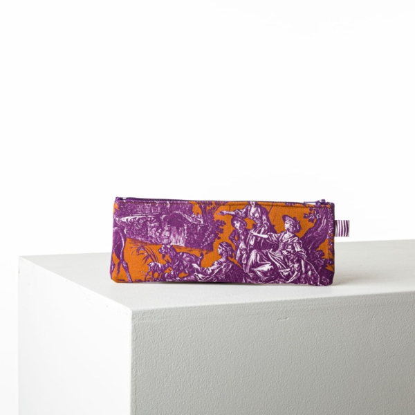 TROUSSE A STYLOS LE MEUNIER CASSIS ET ROUX