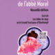 Couverture du livre XCOMM_LE NEVEU DE L'ABBE MOREL- C.BAILLAT : un homme au chapeau noir et aux vêtements rouges tient un éventail rose devant son visage. La couverture violette comporte un texte blanc et noir ainsi qu'un code QR. la marque Toile de Jouy