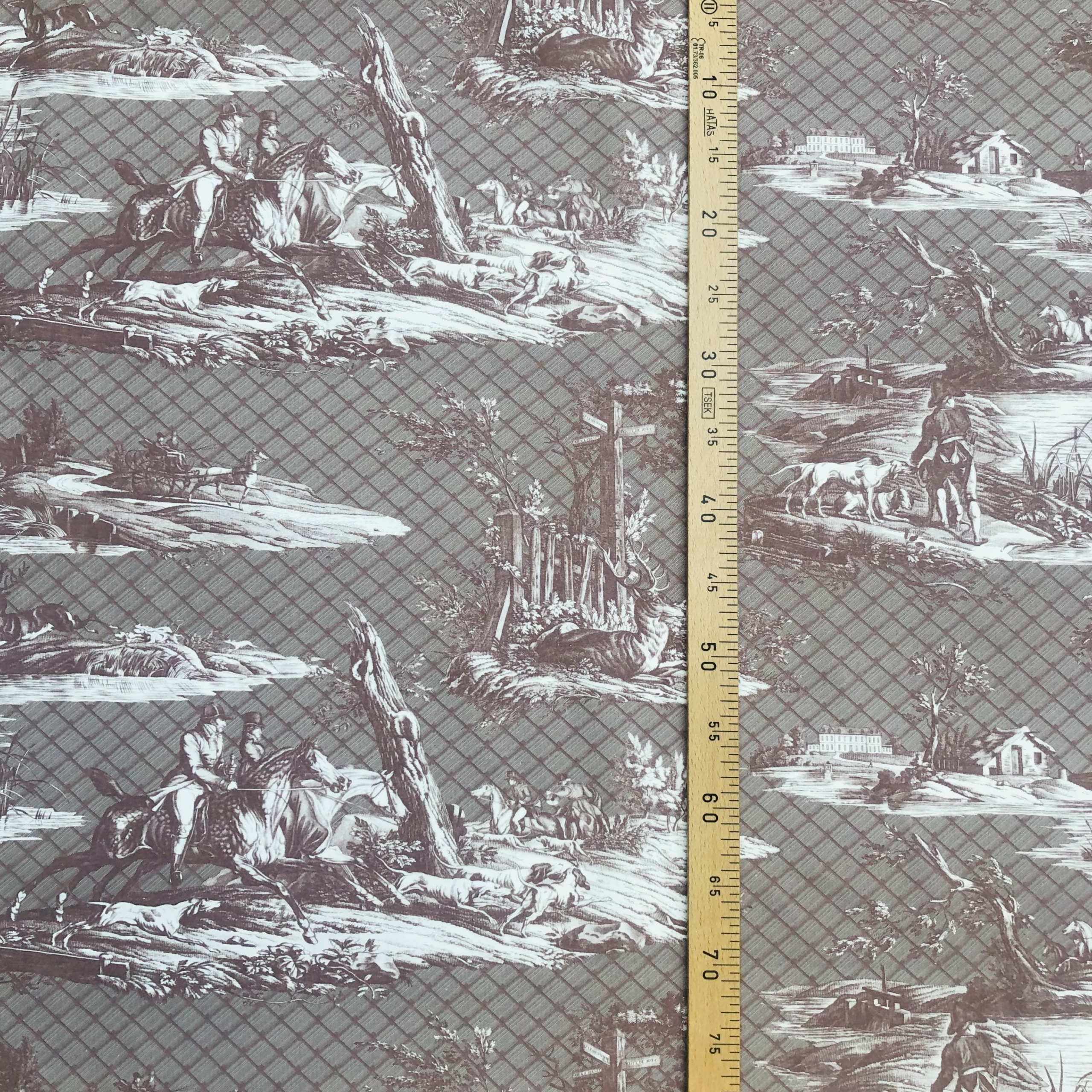 TISSU "LA CHASSE A JOUY" MUSTANG – Image 2