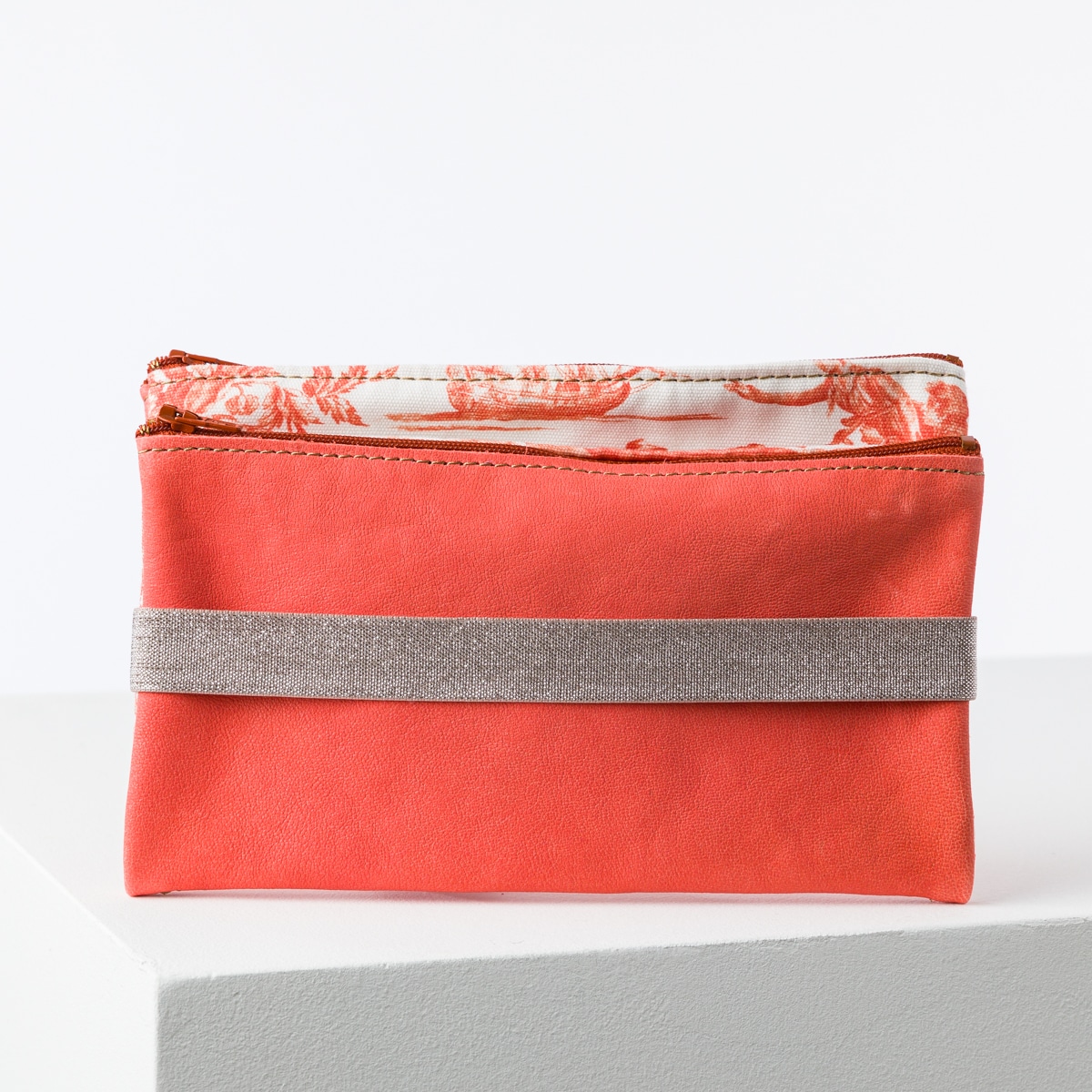 TROUSSE SIAMOISE "PAUL ET VIRGINIE" ORANGE