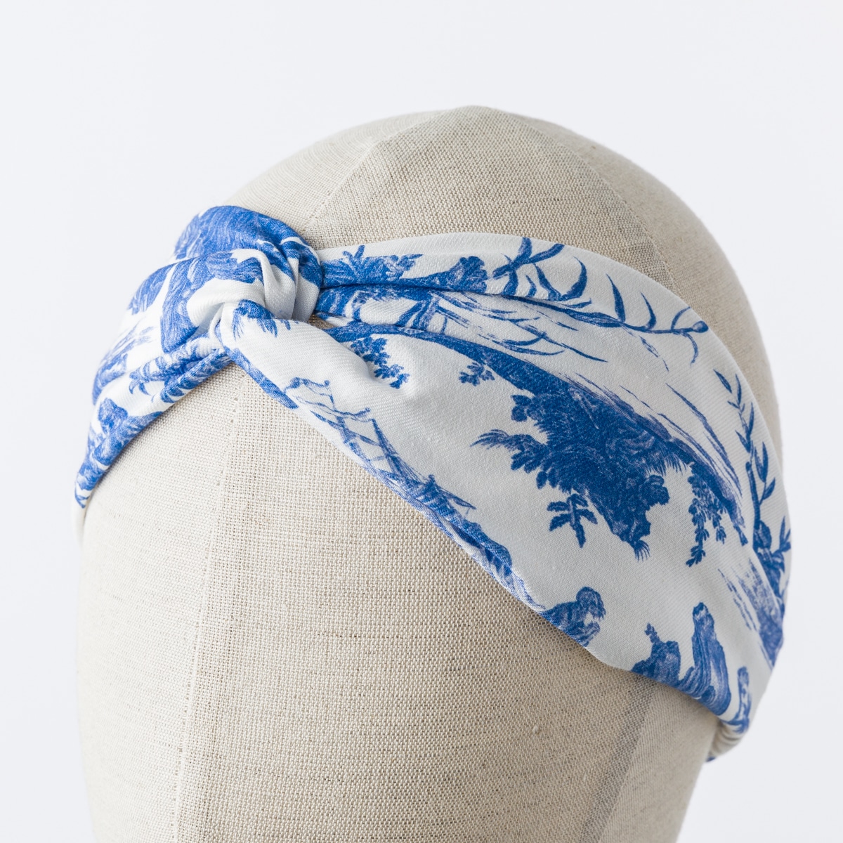 BANDEAU "PAUL ET VIRGINIE" BLEU DIRECTOIRE