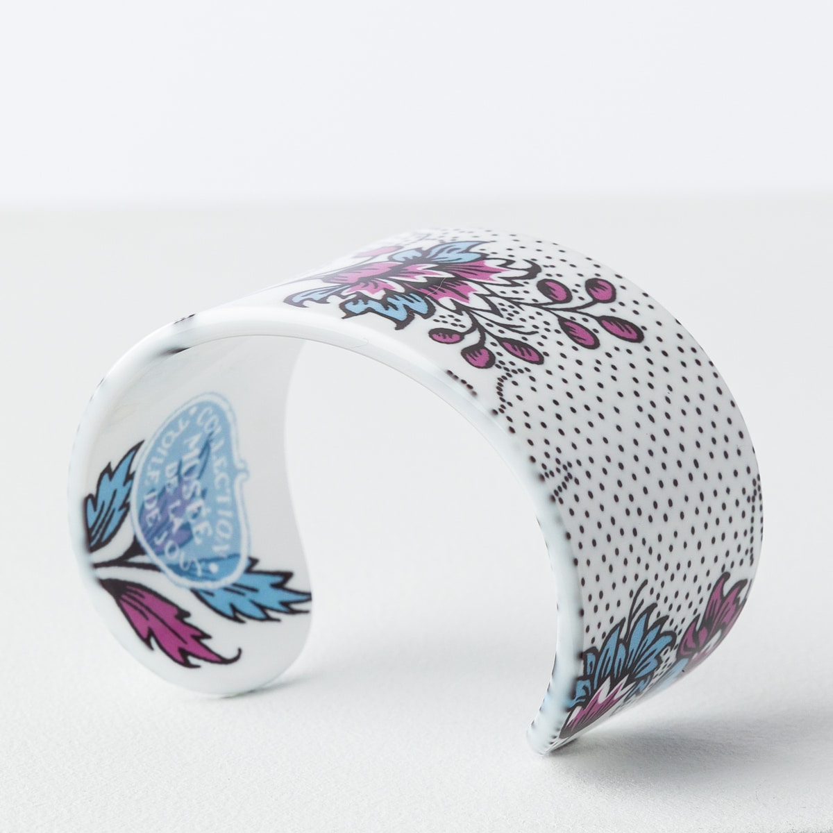 BRACELET RESINE "GUIRLANDE DE FLEUR"
