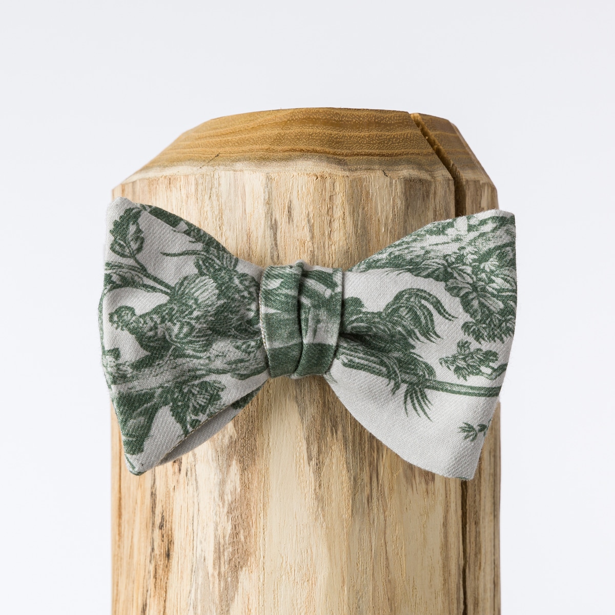 NOEUD PAPILLON "OFFRANDE A L'AMOUR" VERT