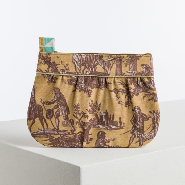 TROUSSE COQUETTE "LE MEUNIER SON FILS ET L'ANE" CAFE AU LAIT