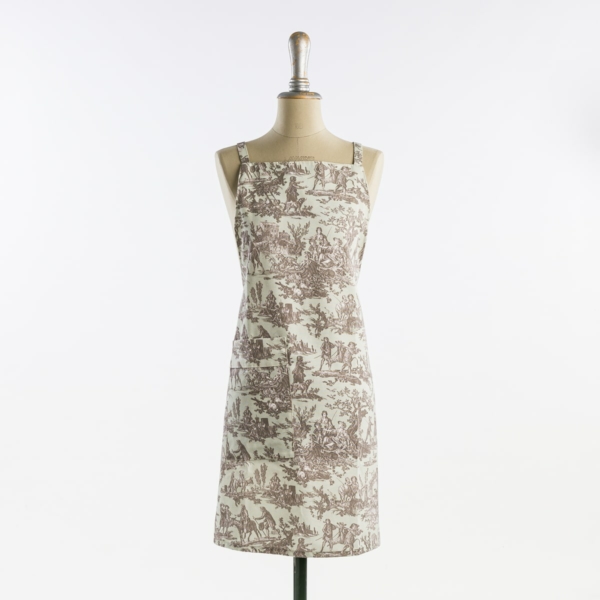 TABLIER "LE MEUNIER SON FILS ET L'ANE" CELADON