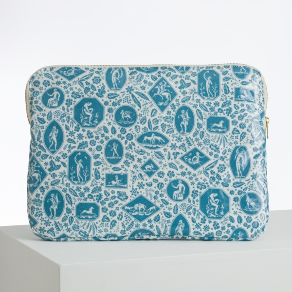 HOUSSE ORDINATEUR "Les CAMMES" BLEUS