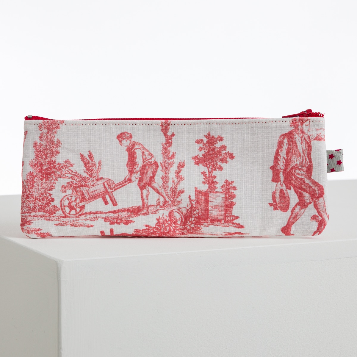 TROUSSE STYLOS "LES DELICES DES 4 SAISONS" ROSE
