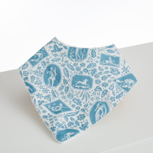 BAVOIR BANDANA "LES CAMEES" BLEUS