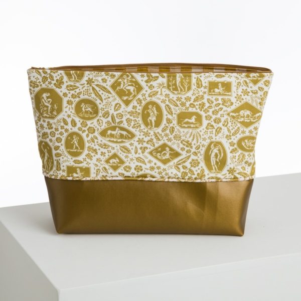 GRANDE TROUSSE DE TOILETTE "Les CAMEES"  BRONZE