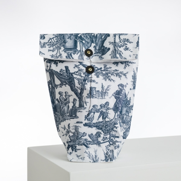 POCHETTE CADEAU "OFFRANDE A L'AMOUR" BLEU OU ROUGE