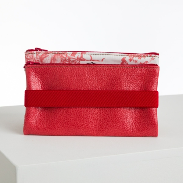 TROUSSE SIAMOISE "LES DELICES DES 4 SAISONS" ROSE