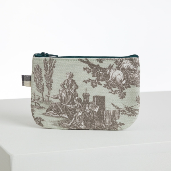 TROUSSE POULETTE "LE MEUNIER SON FILS ET L'ANE" CELADON
