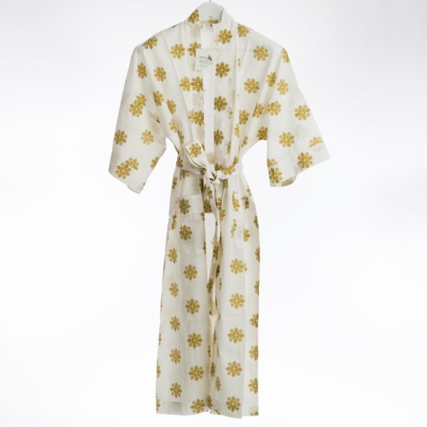 KIMONO "ROSACES" -BRONZE