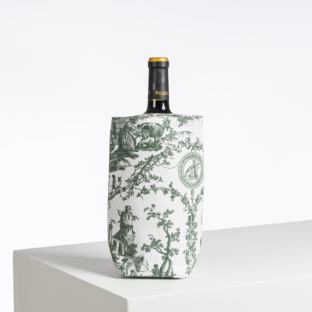 HOUSSE BOUTEILLE "LIBERTE AMERCICAINE" VERT EMPIRE