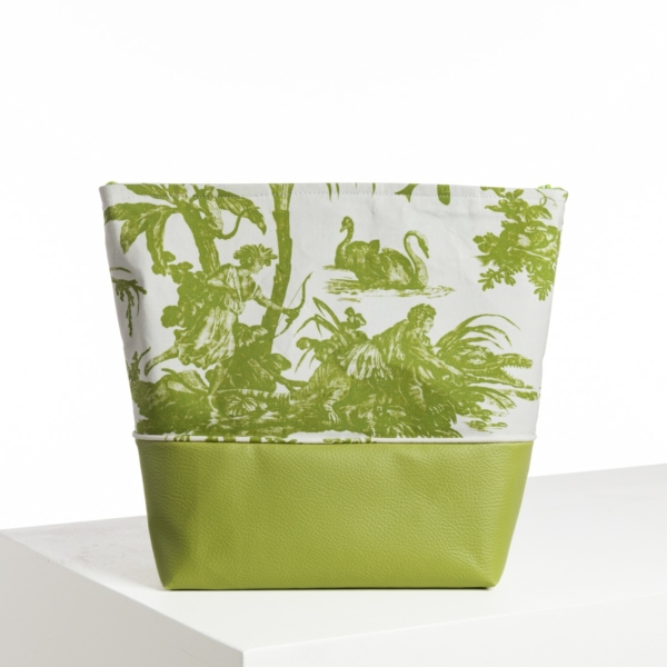 GRANDE TROUSSE"4 PARTIES DU MONDE"  VERT JUNGLE
