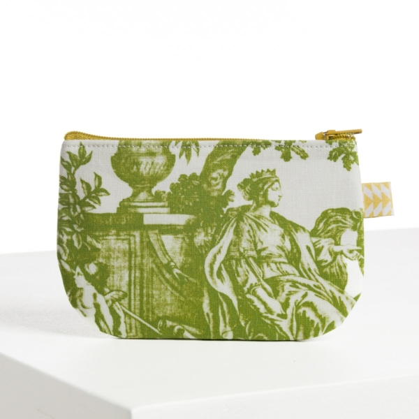 TROUSSE POULETTE "4 PARTIES DU MONDE" VERT JUNGLE