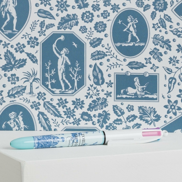 BIC "LES DELICES DES 4 SAISONS" BLEU