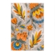 Bien sûr ! Voici une reformulation de la phrase en utilisant les données de votre produit : Le XCOMM_PASSE PARTOUT FELEURS EXOTIQUES SUR FOND PICOTE présente un motif floral coloré composé de fleurs et de feuilles orange, jaunes, bleues et vertes sur un fond clair texturé, le tout élégamment encadré par une bordure blanche. la marque Toile de Jouy